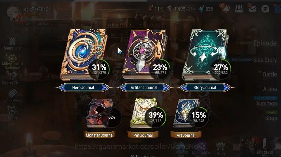 Epic Seven Accounts GLOBAL Unverif|7 ML[Salome,Harsetti,DD Ray,BM hast image 3