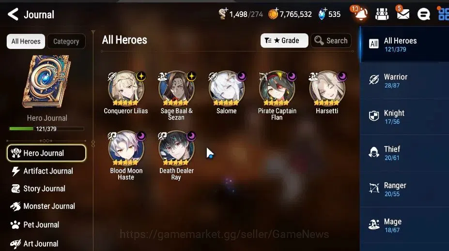 Epic Seven Accounts GLOBAL Unverif|7 ML[Salome,Harsetti,DD Ray,BM hast image 4