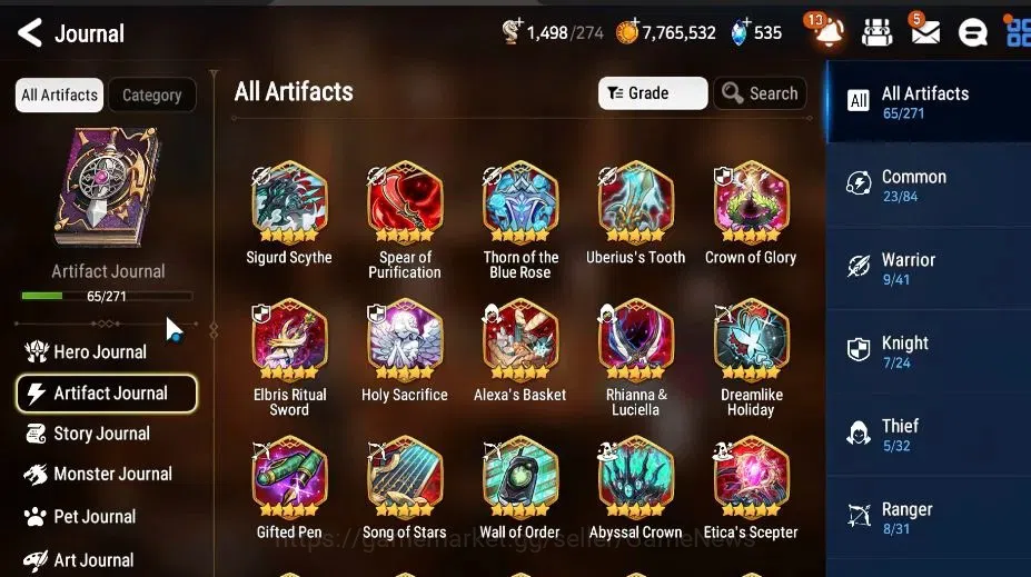 Epic Seven Accounts GLOBAL Unverif|7 ML[Salome,Harsetti,DD Ray,BM hast image 7