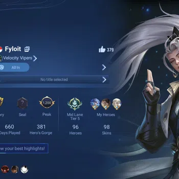 Honor of Kings Accounts Rare Skin Global Hero 96 Skin 98:Limited Kongming, KIC Luna, 2 Legend(Wukong, Lady Sun) Shanhai