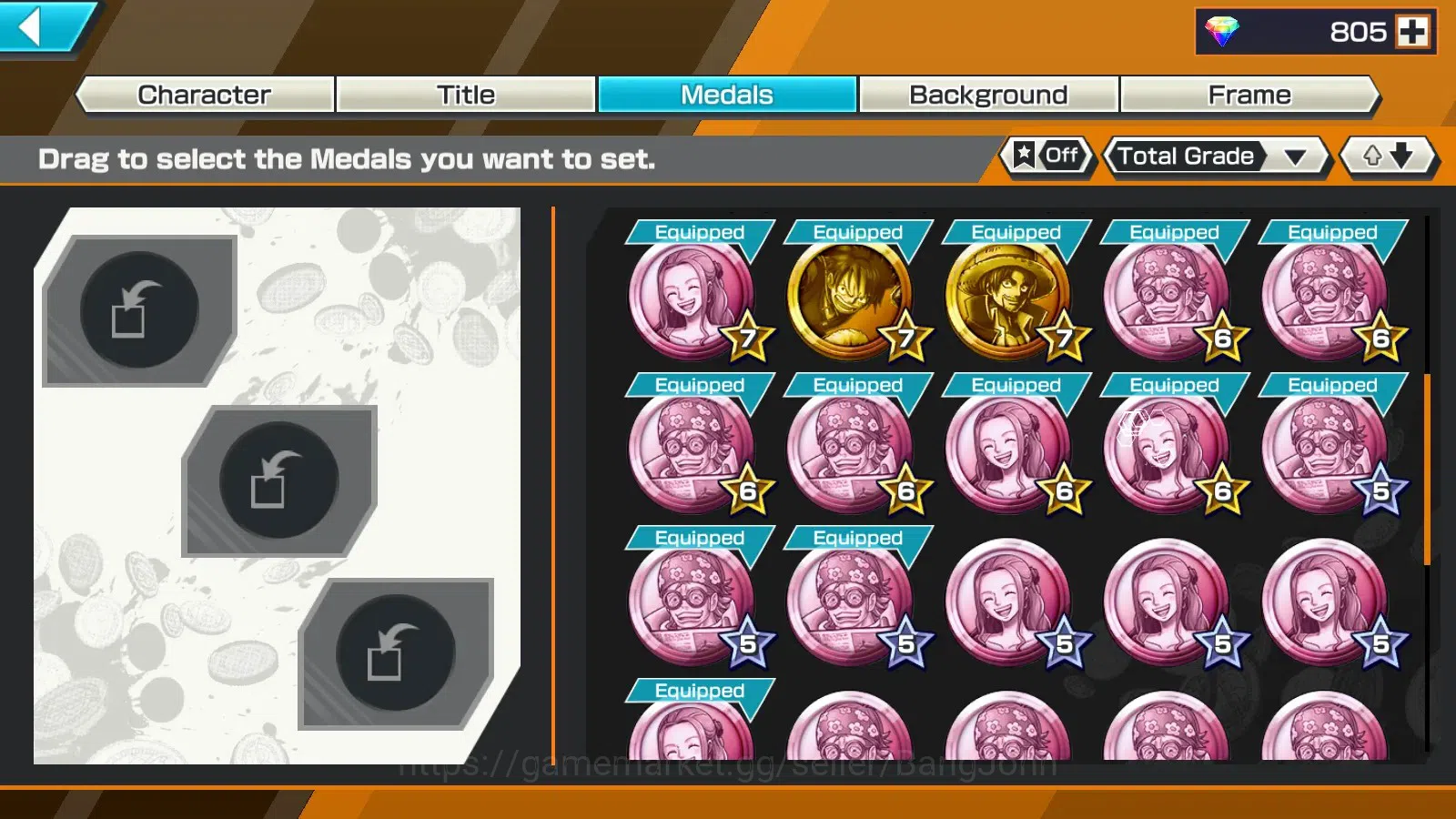 One Piece Bounty Rush Accounts GLOBAL|EX 3|1Max|4Emperors Teach,5elders Nusjuro,T image 10