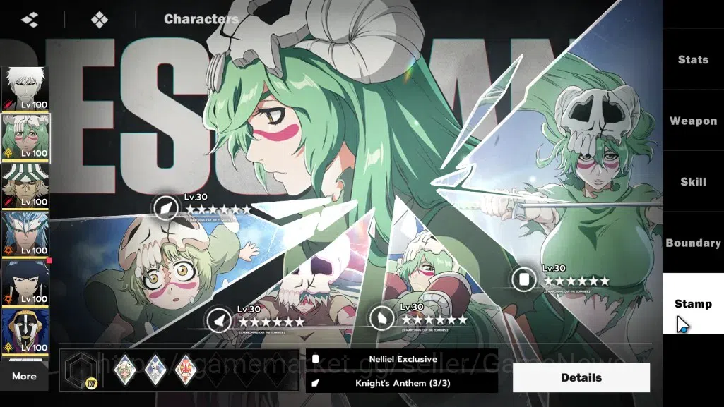 BLEACH: Soul Resonance Accounts NuverseSEA|LV 79|17 SSR [SoiFon+Skin,IchigoIH B3,N image 10