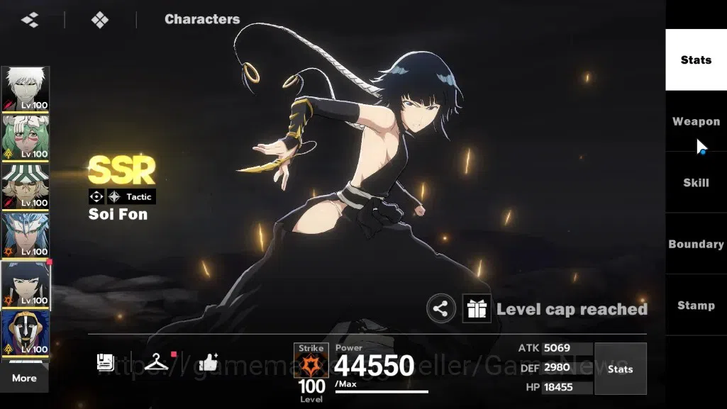 BLEACH: Soul Resonance Accounts NuverseSEA|LV 79|17 SSR [SoiFon+Skin,IchigoIH B3,N image 19