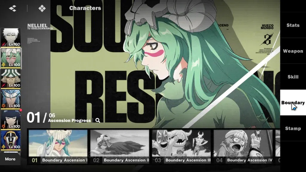 BLEACH: Soul Resonance Accounts NuverseSEA|LV 79|17 SSR [SoiFon+Skin,IchigoIH B3,N image 9