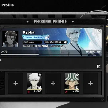 BLEACH: Soul Resonance Accounts NuverseSEA|LV 79|17 SSR [SoiFon+Skin,IchigoIH B3,N image 1