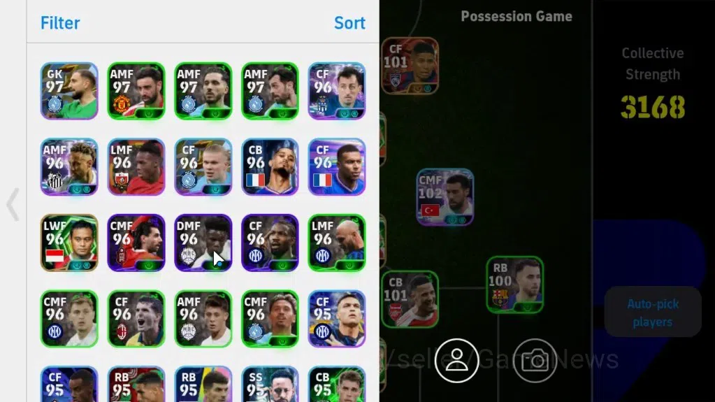 eFootball Accounts Android|Epic Wesley Sneijder,Romario,Ronaldinho Ga image 2