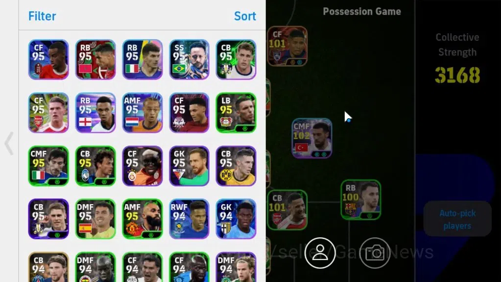 eFootball Accounts Android|Epic Wesley Sneijder,Romario,Ronaldinho Ga image 3