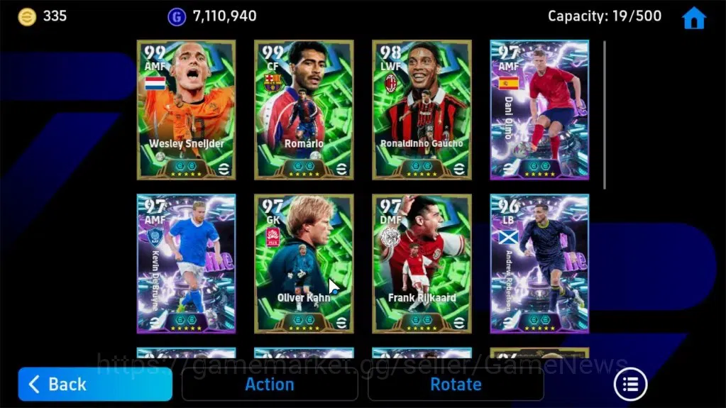eFootball Accounts Android|Epic Wesley Sneijder,Romario,Ronaldinho Ga image 8