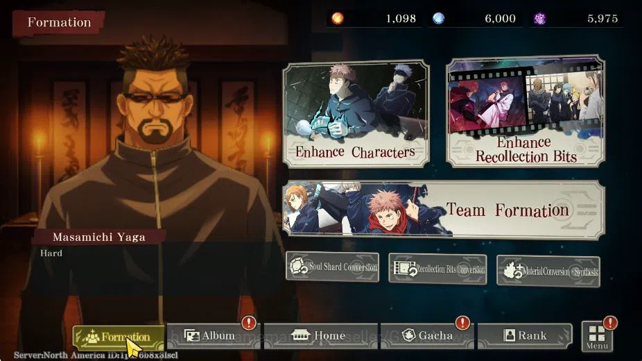 Jujutsu Kaisen: Phantom Parade Accounts NA | 5 SSR Gojo, Yuta, Megumi, Nobara, Inumaki and image 5