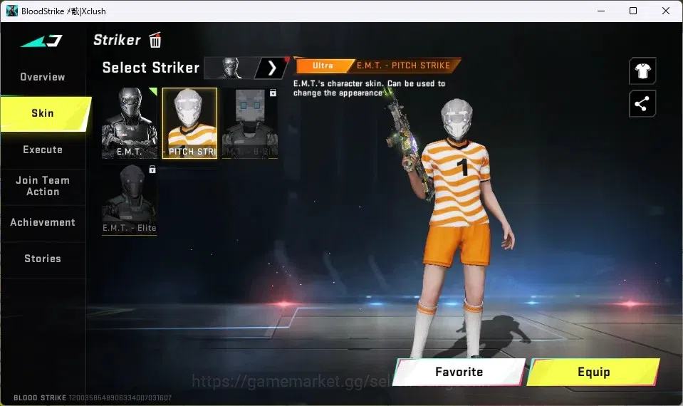 Blood Strike Accounts Starter ASIA | 1 Kraken Enzo Striker|1 Ultra Guns |3 Ultra Strikers: Ethan,E.M.T.,Katya|1 Epic Name 11