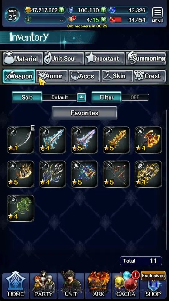 Last Cloudia Accounts Endgame GLOBAL|Rank 25|100K Crystal|Top Tier Unit [Spirit Maiden Sera,Telestio,Etc]|1 LR & 50 SSR 20