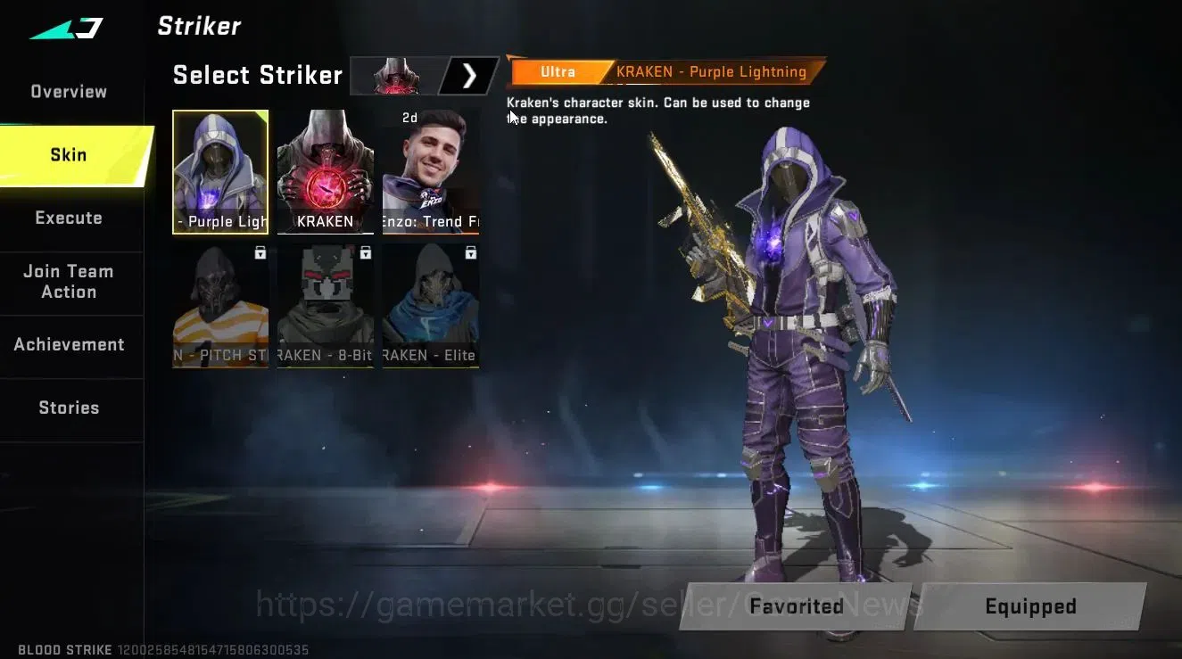 Blood Strike Accounts ASIA|ETERNAL [AUG-Empyrean Lv3]| ULTRA [KRAKEN-Pur image 2