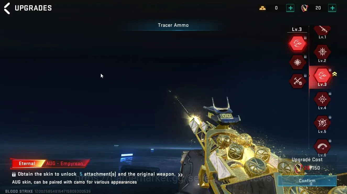 Blood Strike Accounts ASIA|ETERNAL [AUG-Empyrean Lv3]| ULTRA [KRAKEN-Pur image 5