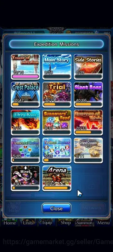 Grand Summoners Accounts Global|Rank 102|861 cc|14 Ascend+4 TW|(Miki,2xFen, image 7