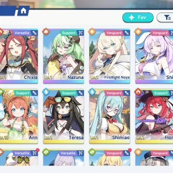 Stella Sora Accounts Global Lv 16 |6 SSR, 2 Limited|(Noya +Sign, Shia, Freesia +Sign, Chixia T1, Nazuna, Mistique)|3 SSR