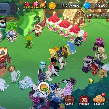 CookieRun: Kingdom Accounts Dark Cacao|1 Collab(Rumi)|Witch(Dark Enchantress)4 Beast + 4 Ancient