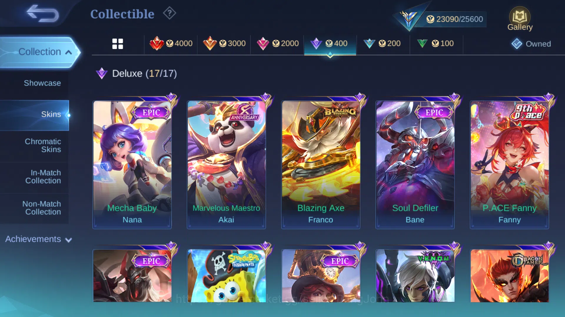 Mobile Legends: Bang Bang Accounts Others Hero 71 | Skin 107 | Emblem Max 3 | Collector Natalia | Dragon Tamer Kimmy | Epic 3