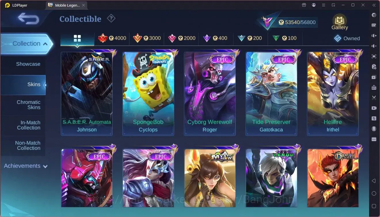 Mobile Legends: Bang Bang Accounts Global|Hero 106|Skin213|Renowned|Prime Claude|KOF image 13