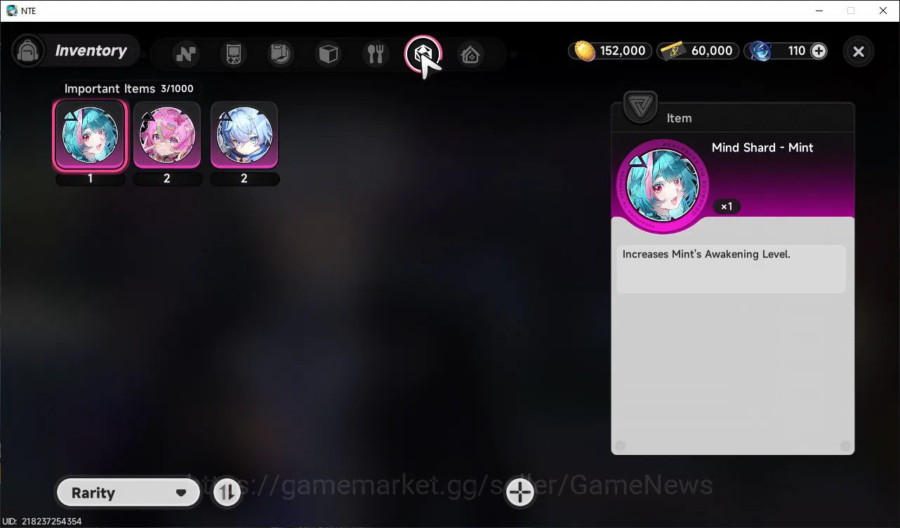 Neverness to Everness Accounts GLOBAL EU| HL 3| 1 SSR Limited Meta Nanally + Skin image 9