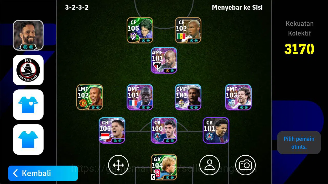 power 3170, kang min show, ferdi kadio show, o khan epic, hubner show, torres epic, lucas moura show, kolo muani show EFB885 eFootball Others power 3170, kang min show, ferdi kadio show, o kha image 1