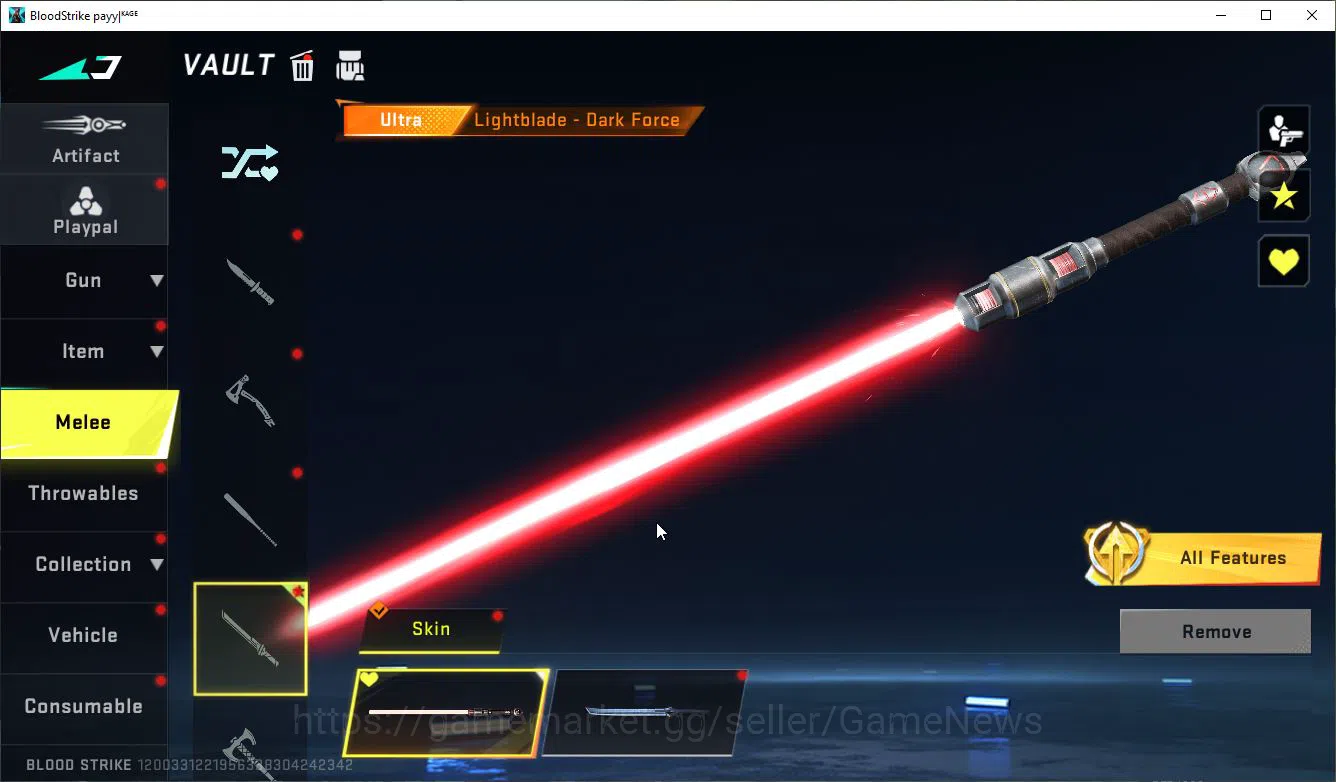 Blood Strike Accounts ASIA|ETERNAL Lv2 QBZ95-Whisper+MELE LightBlade+15 image 10