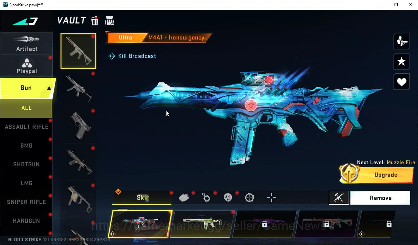 Blood Strike Accounts ASIA|ETERNAL Lv2 QBZ95-Whisper+MELE LightBlade+15 image 13