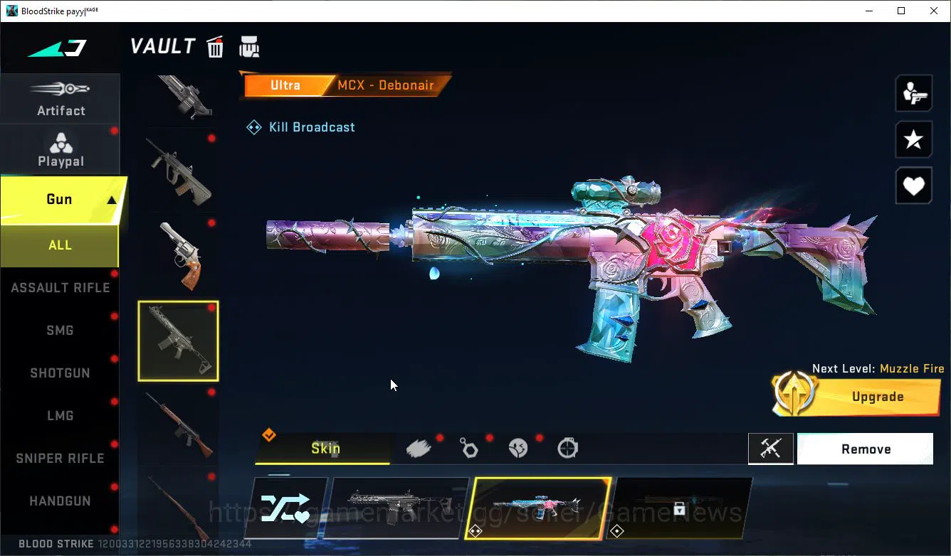 Blood Strike Accounts ASIA|ETERNAL Lv2 QBZ95-Whisper+MELE LightBlade+15 image 18