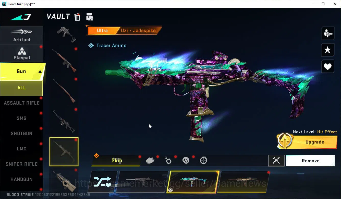Blood Strike Accounts ASIA|ETERNAL Lv2 QBZ95-Whisper+MELE LightBlade+15 image 20