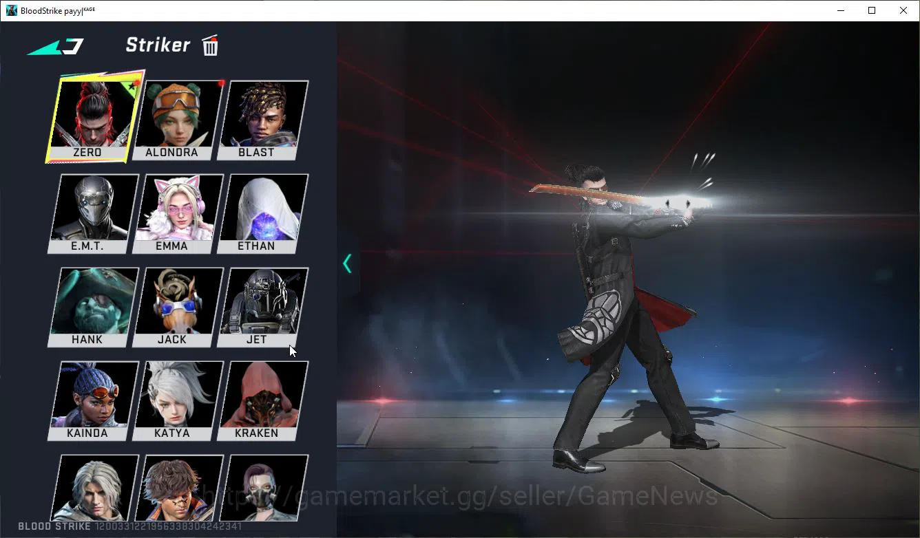 Blood Strike Accounts ASIA|ETERNAL Lv2 QBZ95-Whisper+MELE LightBlade+15 image 3