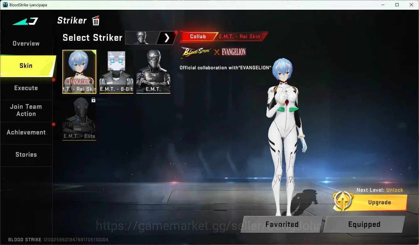 Blood Strike Accounts ASIA | 7 Collab Skins | 9 Limited Skins | 10 Legen image 10