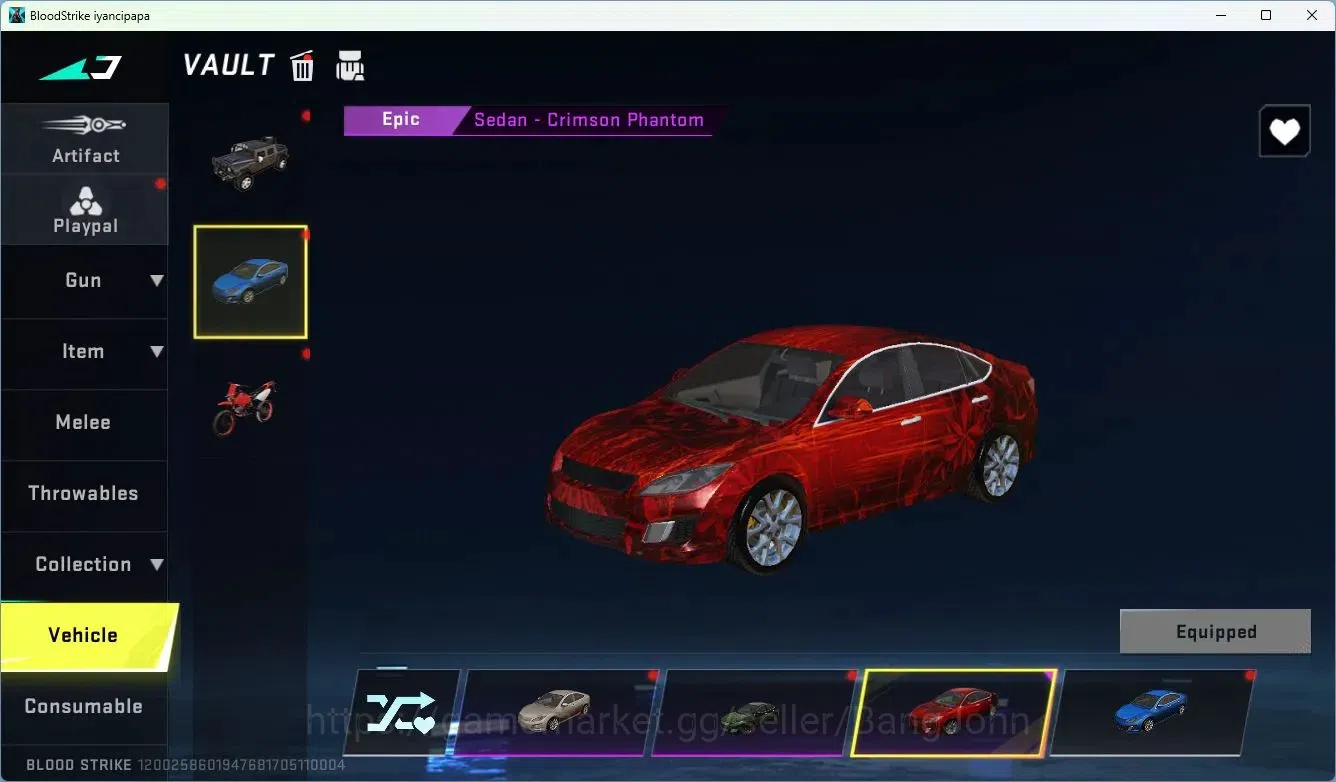 Blood Strike Accounts ASIA | 7 Collab Skins | 9 Limited Skins | 10 Legen image 14