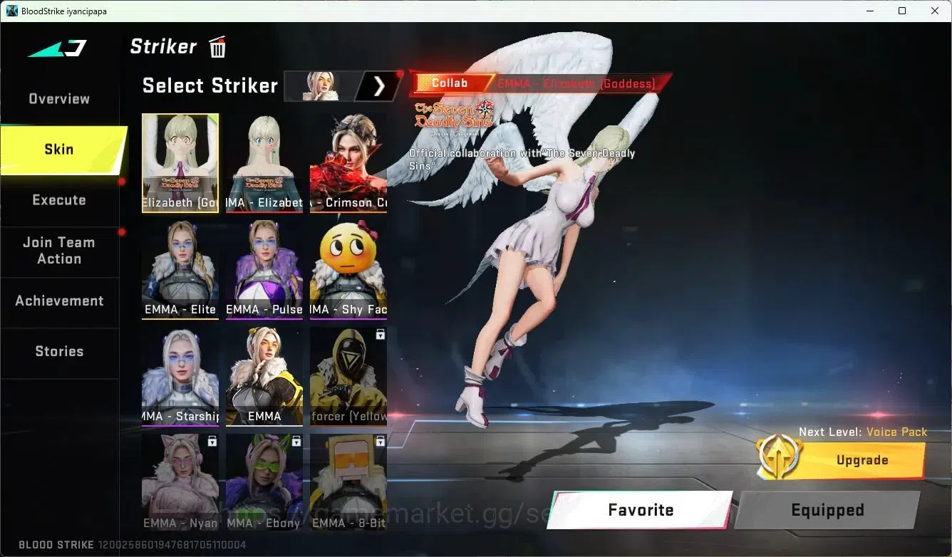Blood Strike Accounts ASIA | 7 Collab Skins | 9 Limited Skins | 10 Legen image 9