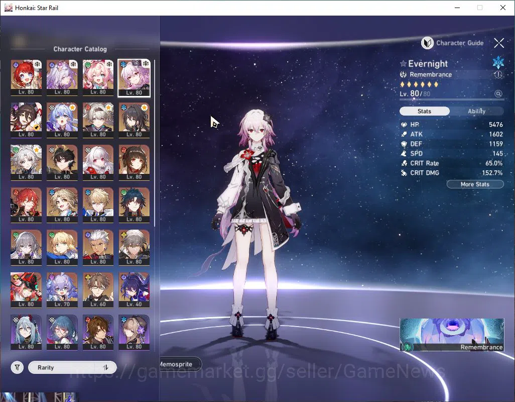 Honkai Star Rail Accounts Asia|Casto Team|TL 70|13 Limited|Castorice+Sign,Sa image 3
