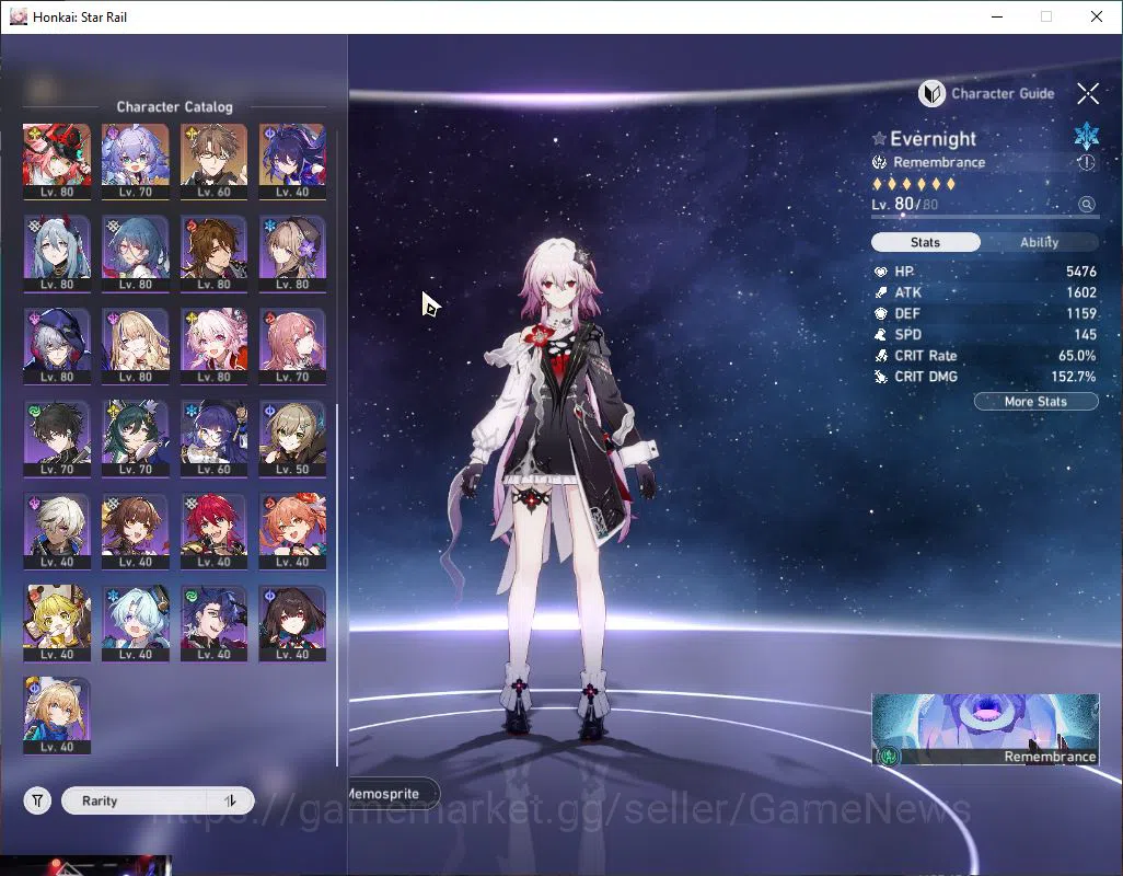 Honkai Star Rail Accounts Asia|Casto Team|TL 70|13 Limited|Castorice+Sign,Sa image 4