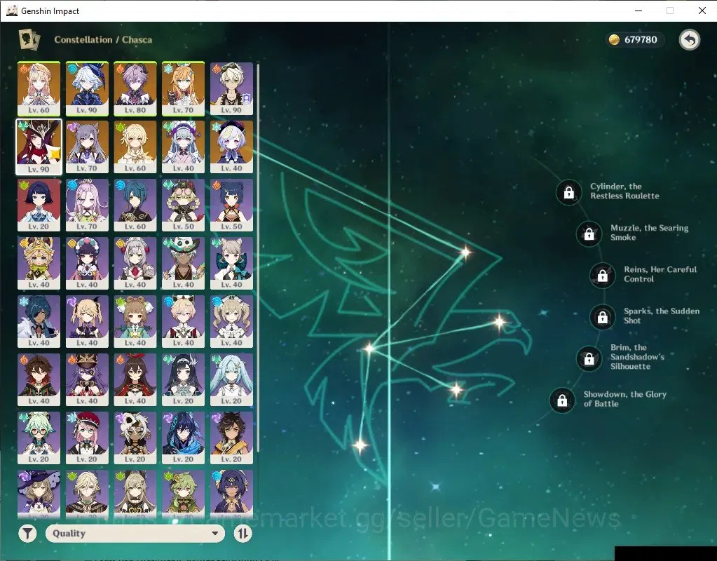 Genshin Impact Accounts Asia|AR55|5Limited+5(*5WP)|(Furina,Durin)+Sign,Nic image 8