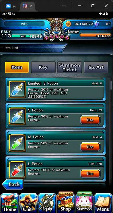 Grand Summoners Accounts Others GLOBAL|14 Ascend|Houka Inumata TW,Summer Miyu TW,Shirou Emiya TW,Sanageyama TW,LS 3