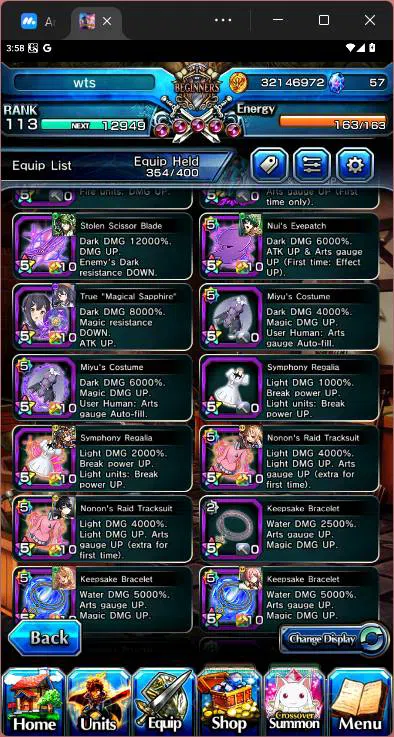 Grand Summoners Accounts Others GLOBAL|14 Ascend|Houka Inumata TW,Summer Miyu TW,Shirou Emiya TW,Sanageyama TW,LS 7