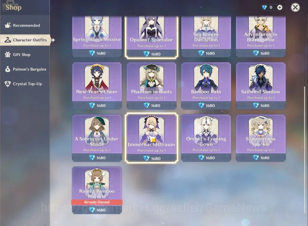 Genshin Impact Accounts ASIA|AR 50|1 Limited+1(*5Weapon)|Flins,Varka,Skrik image 10