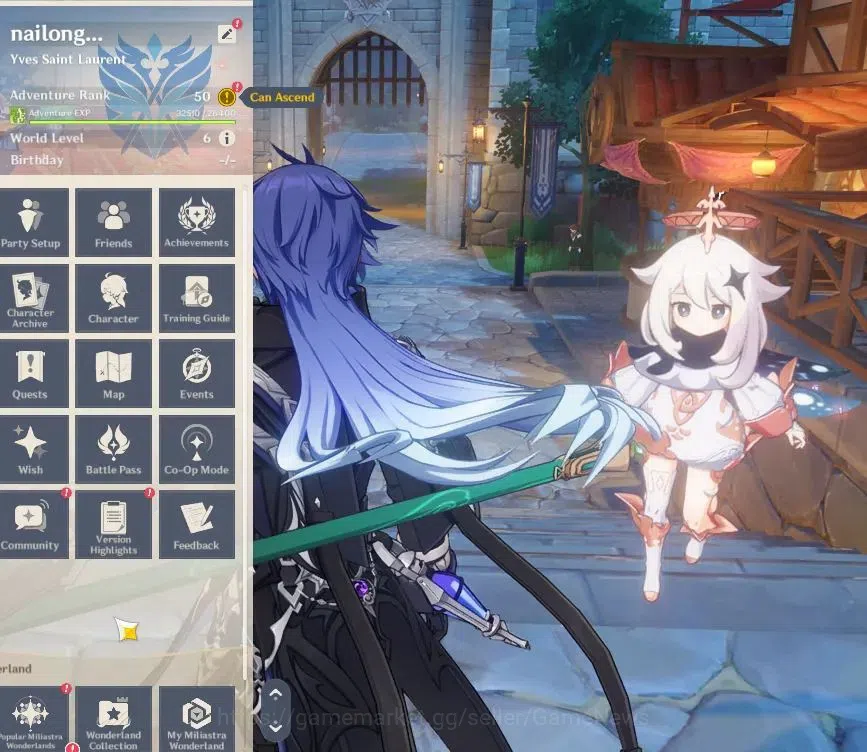 Genshin Impact Accounts ASIA|AR 50|1 Limited+1(*5Weapon)|Flins,Varka,Skrik image 2