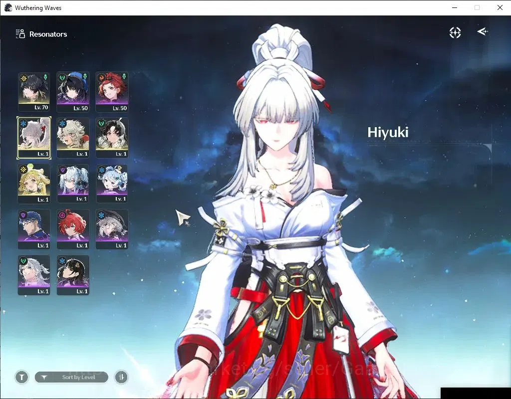 Wuthering Waves Accounts NA | UL 47 | 114 Lustrous | 1 Limited | Hiyuki R3  image 2