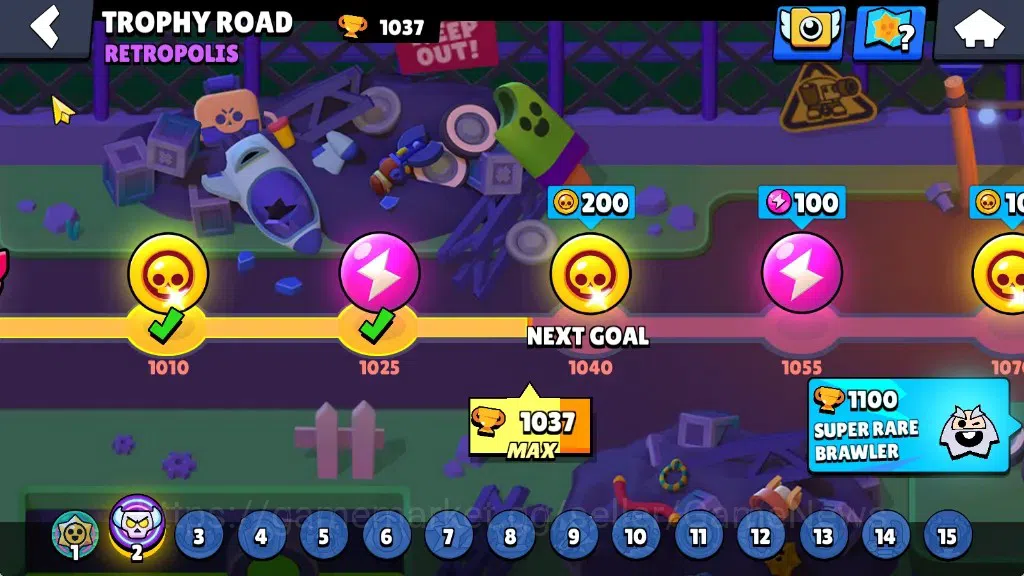 Brawl Stars Accounts 1037 Trophy|19 Brawlers 2 Max Lv [Kit,Shade]|8 Epi image 6