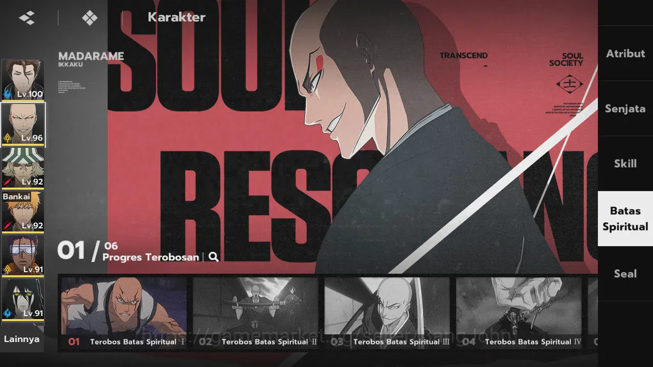 BLEACH: Soul Resonance Accounts Nuverse SEA | Lvl 73 | 11 SSR Seal 9 (Aizen 1/6, Ulquiorra, Ichigo Bankai, Soifon, White 11