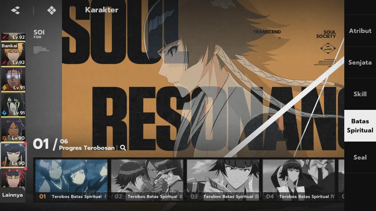 BLEACH: Soul Resonance Accounts Nuverse SEA | Lvl 73 | 11 SSR Seal 9 (Aizen 1/6, Ulquiorra, Ichigo Bankai, Soifon, White 8