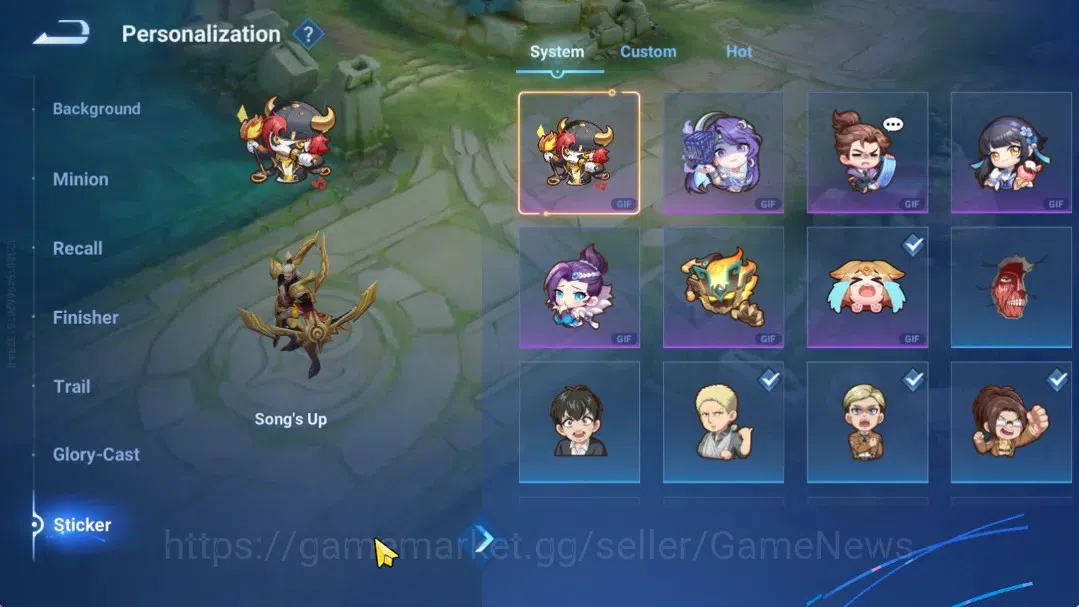 Honor of Kings Accounts Hero112 Skin110|Limited Kongming,Sanxingdui HouYi, image 13