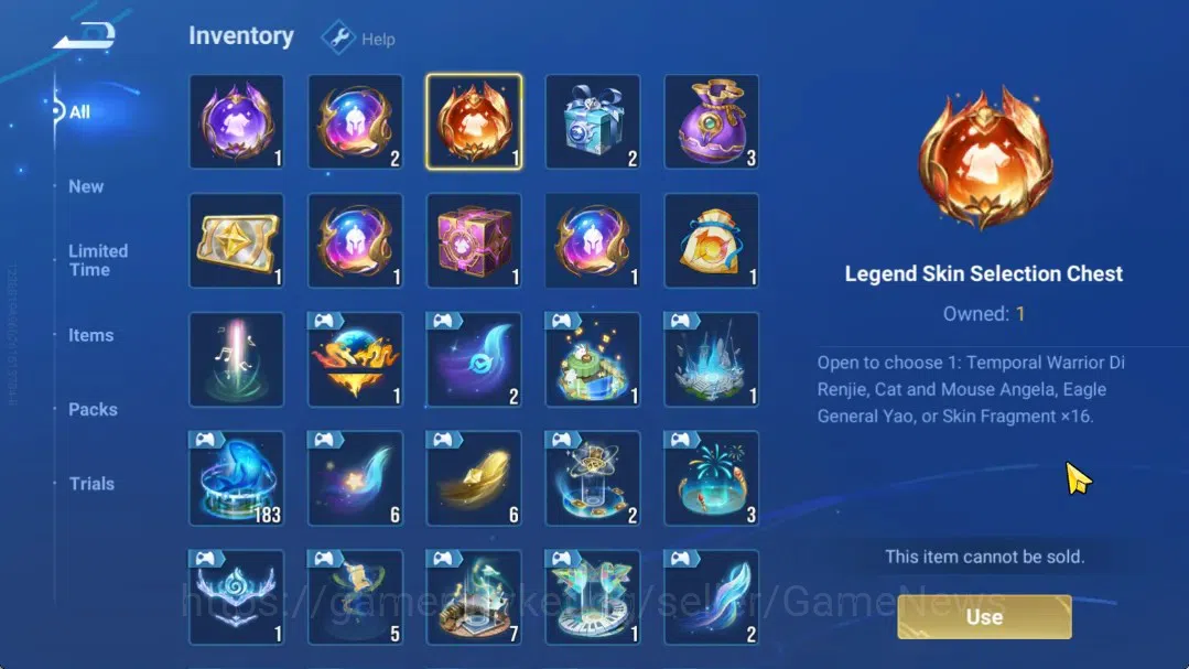 Honor of Kings Accounts Hero112 Skin110|Limited Kongming,Sanxingdui HouYi, image 15