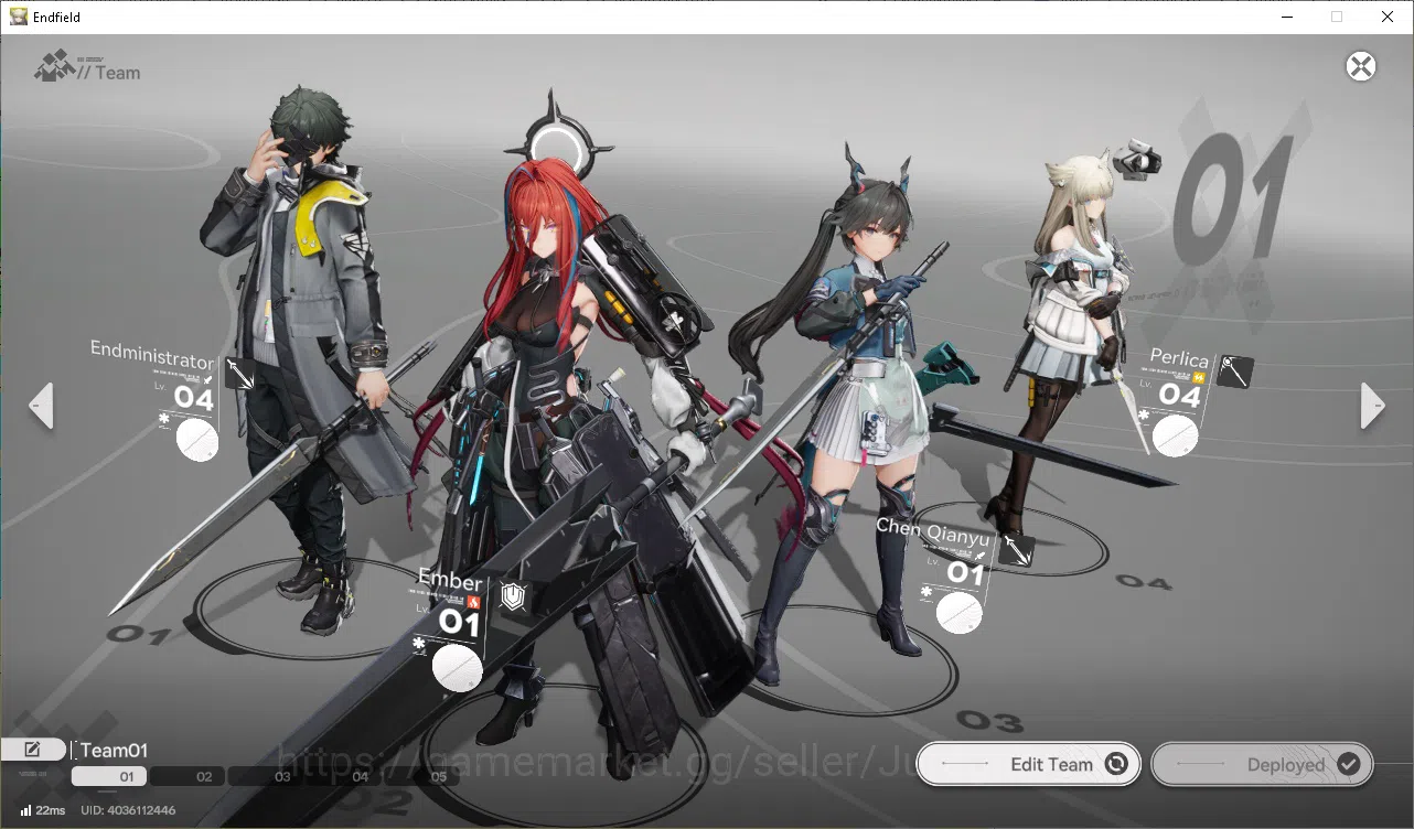 Arknights: Endfield Accounts Asia|Fresh starter Ember + 6SR Character|Day 2 Log image 5