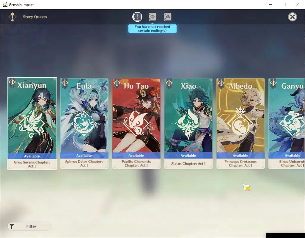 Genshin Impact Accounts Mid Game ASIA |AR47 |PremTeam Raiden |6 Limit + 1 (*5 WP) |Raiden+sign,Kazuha,Nahida,Yelan,Zhongli 13