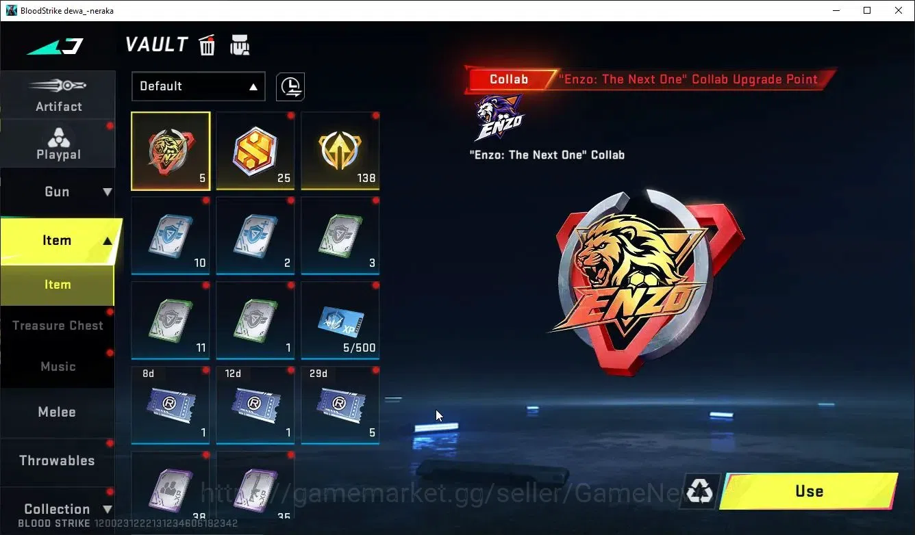 Blood Strike Accounts ASIA|ETERNAL DeAgle+Collab TOKRAV MCX,FN2000,Takem image 16