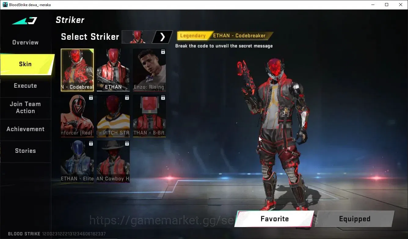 Blood Strike Accounts ASIA|ETERNAL DeAgle+Collab TOKRAV MCX,FN2000,Takem image 4