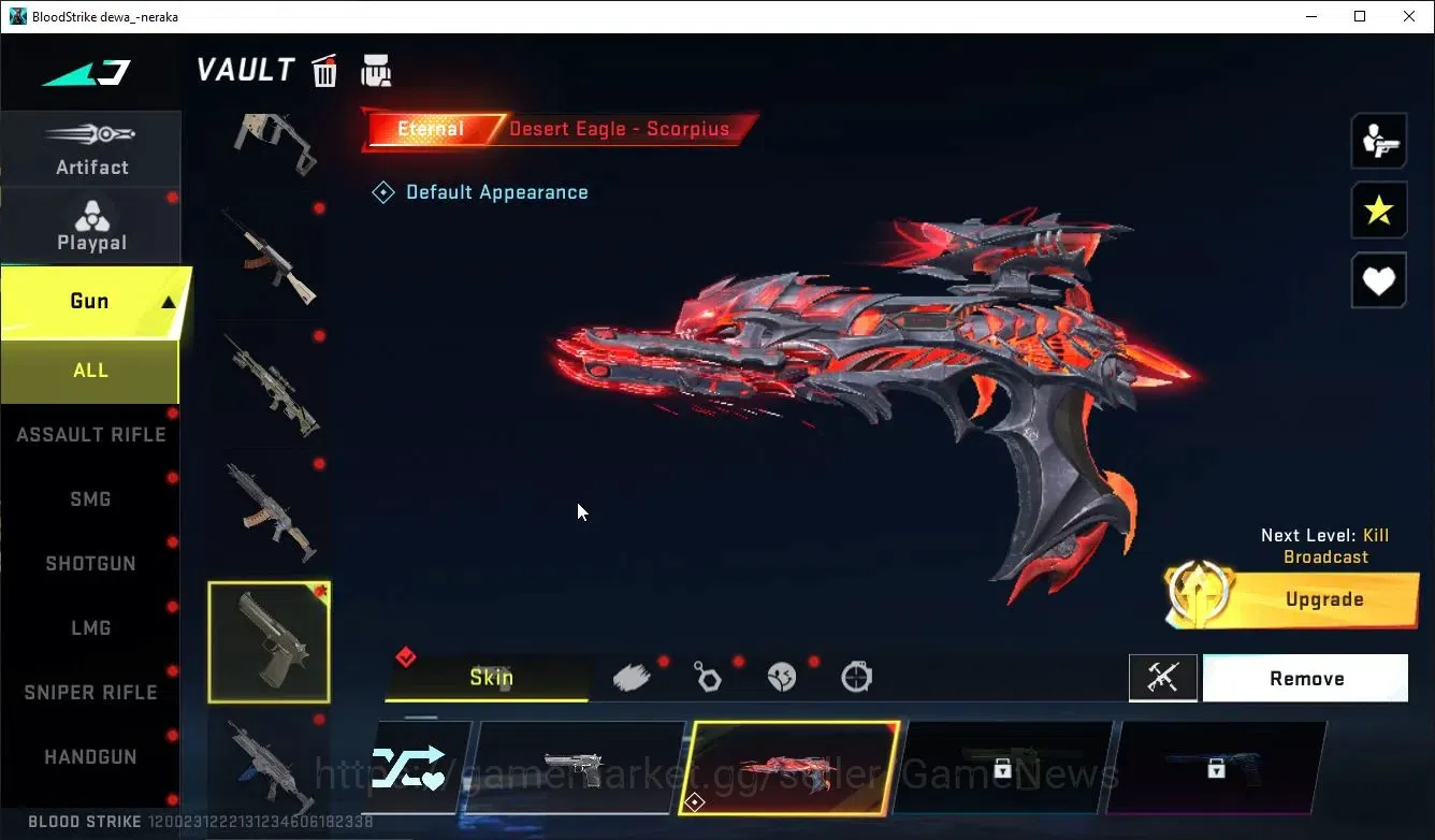 Blood Strike Accounts ASIA|ETERNAL DeAgle+Collab TOKRAV MCX,FN2000,Takem image 7